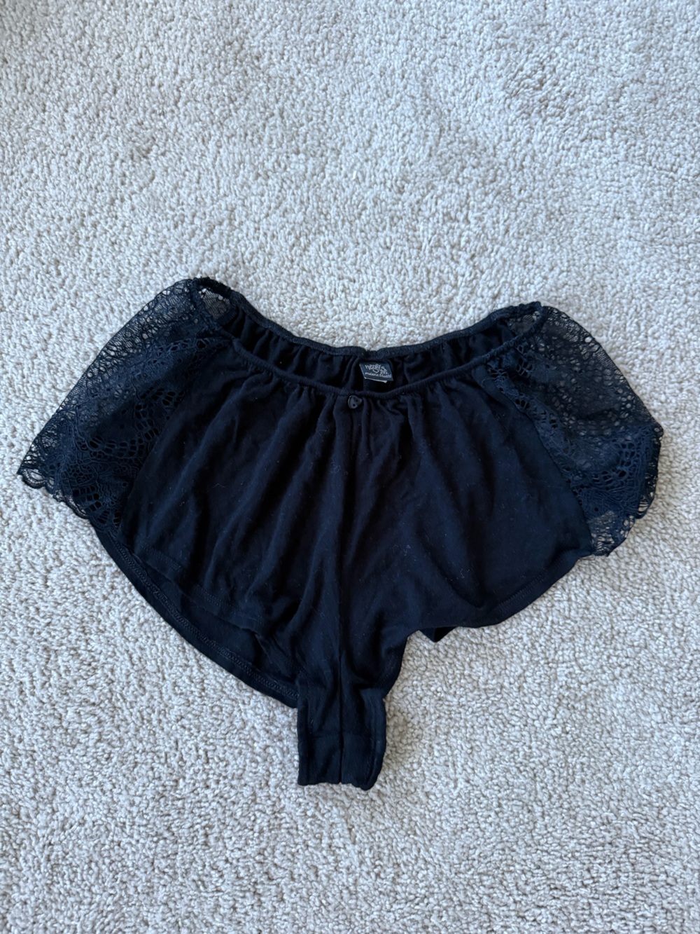 Only Hearts lace trim shorts